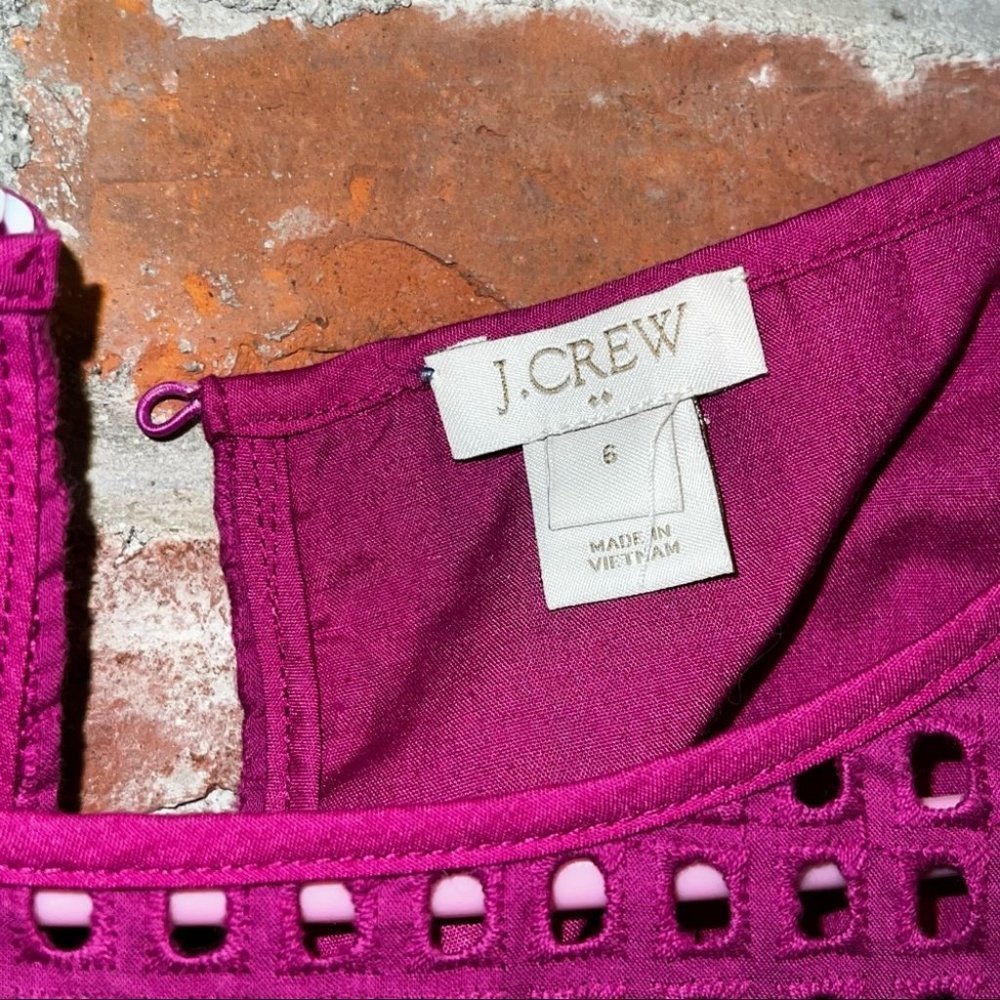 J crew Factory Eyelet Dress - Picture 6 of 7